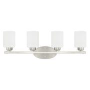 Capital Lighting - 115241BN-338 - Four Light Vanity - Dixon - Brushed Nickel