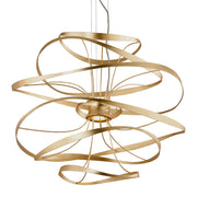 Corbett Lighting - 216-43-GL/SS - LED Chandelier - Calligraphy - Gold Leaf W Polished Stainless