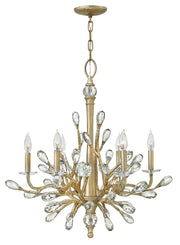 Fredrick Ramond - FR46806CPG - LED Chandelier - Eve - Champagne Gold