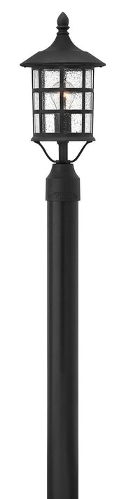 Hinkley - 1807BK - LED Post Top or Pier Mount Lantern - Freeport - Black