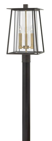 Hinkley - 2101KZ - LED Post Top or Pier Mount Lantern - Walker - Buckeye Bronze