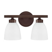 Capital Lighting - 114321BZ-333 - Two Light Vanity - Jameson - Bronze