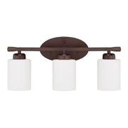 Capital Lighting - 115231BZ-338 - Three Light Vanity - Dixon - Bronze