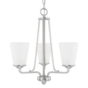 Capital Lighting - 414131BN-331 - Three Light Chandelier - Braylon - Brushed Nickel