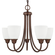 Capital Lighting - 415151BZ-337 - Five Light Chandelier - Trenton - Bronze