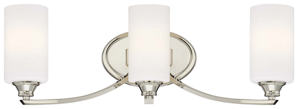 Minka-Lavery - 3983-613 - Three Light Bath - Tilbury - Polished Nickel