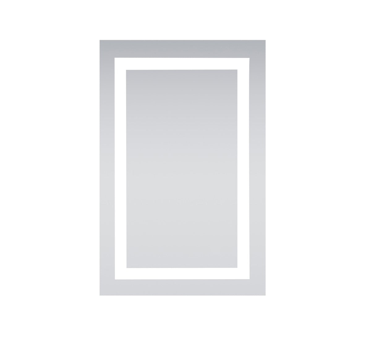 Elegant Lighting - MRE-6001 - LED Mirror - Nova - glossy white