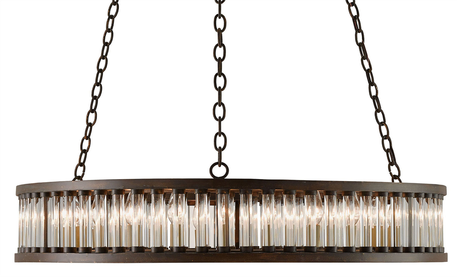 Currey and Company - 9000-0045 - 24 Light Chandelier - Bronze Verdigris