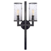 Visual Comfort Signature - KW 2201BZ-CRG - Two Light Wall Sconce - Liaison - Bronze