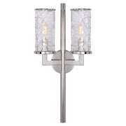 Visual Comfort Signature - KW 2201PN-CRG - Two Light Wall Sconce - Liaison - Polished Nickel