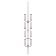 Visual Comfort Signature - KW 2204PN-CRG - Eight Light Wall Sconce - Liaison - Polished Nickel