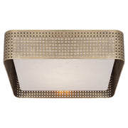 Visual Comfort Signature - KW 4061AB-CDG - Two Light Flush Mount - Precision - Antique-Burnished Brass