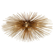 Visual Comfort Signature - KW 4070G - Ten Light Flush Mount - Strada - Gild