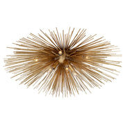 Visual Comfort Signature - KW 4071G - Ten Light Flush Mount - Strada - Gild