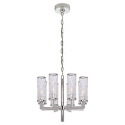 Visual Comfort Signature - KW 5200PN-CRG - Eight Light Chandelier - Liaison - Polished Nickel