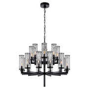 Visual Comfort Signature - KW 5201BZ-CRG - 20 Light Chandelier - Liaison - Bronze