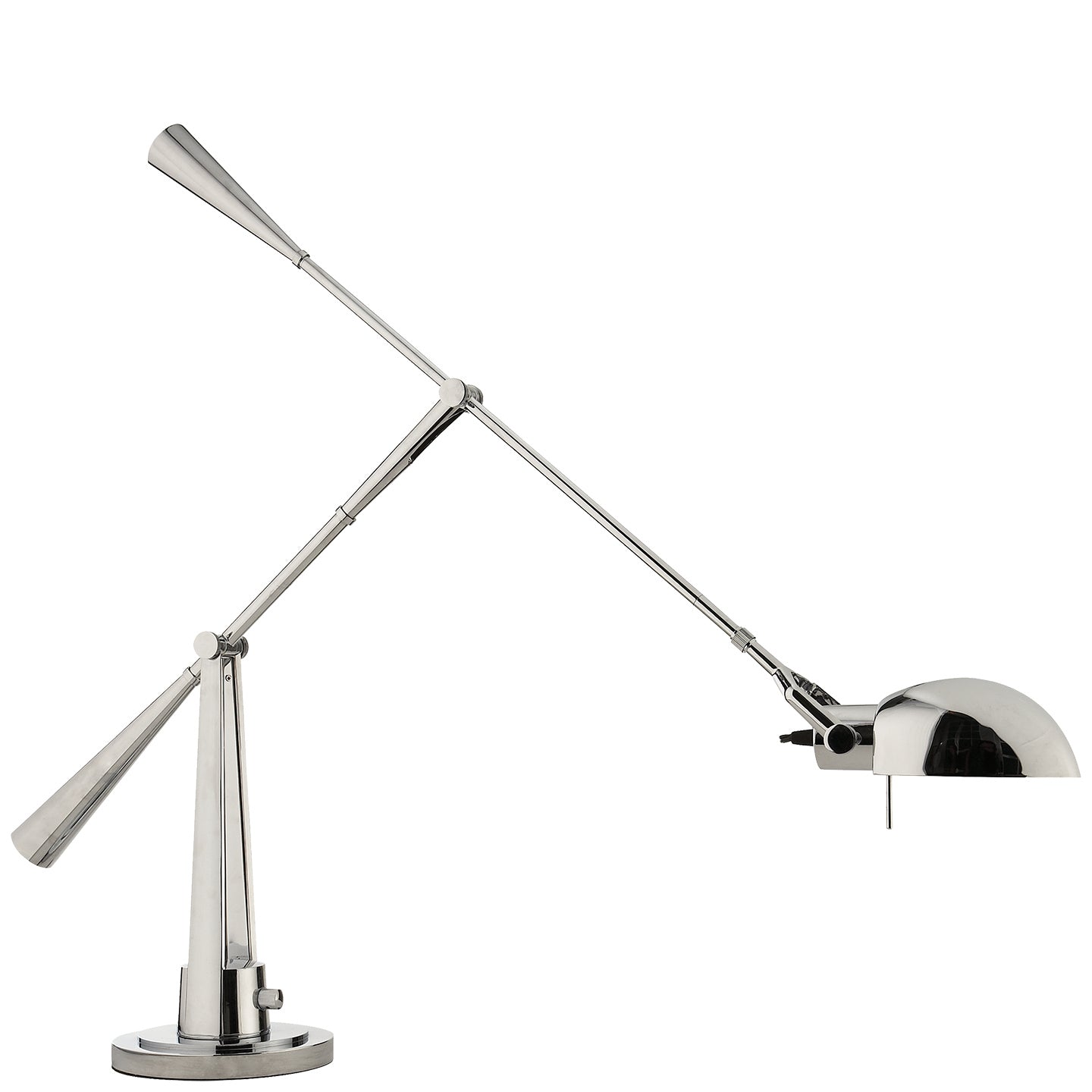 Ralph Lauren - RL 11173PN - One Light Table Lamp - Equilibrium - Polished Nickel