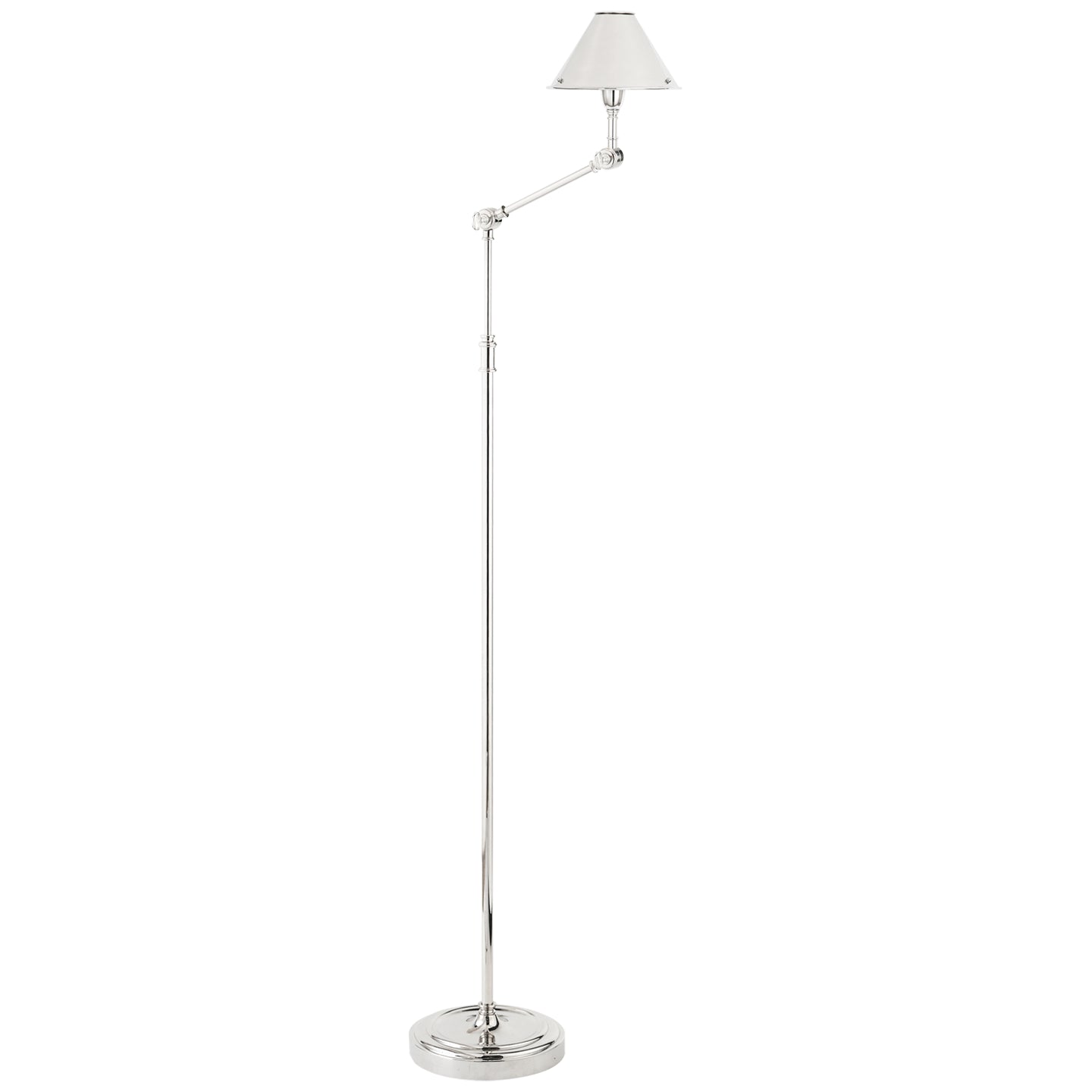 Ralph Lauren - RL 1250PN - One Light Floor Lamp - Anette - Polished Nickel
