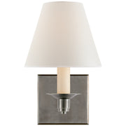 Ralph Lauren - RL 2003AN-P - One Light Swing Arm Wall Lamp - Evans - Antique Nickel