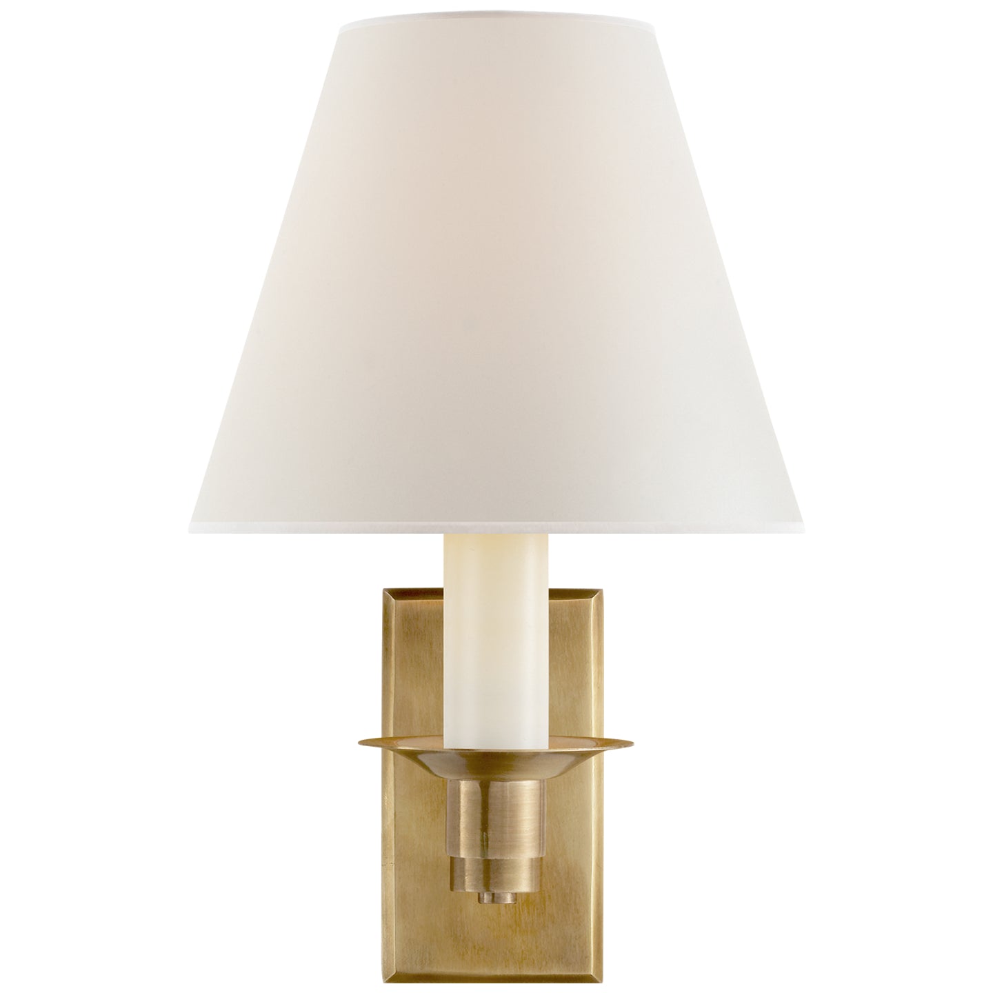 Ralph Lauren - RL 2004NB-P - One Light Wall Sconce - Evans - Natural Brass