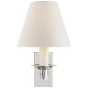 Ralph Lauren - RL 2004PN-P - One Light Wall Sconce - Evans - Polished Nickel