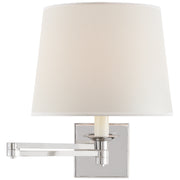 Ralph Lauren - RL 2010PN-P - One Light Swing Arm Wall Lamp - Evans - Polished Nickel
