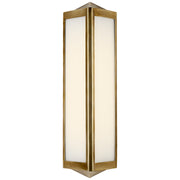 Ralph Lauren - RL 2025NB-WG - Two Light Wall Sconce - Geneva - Natural Brass