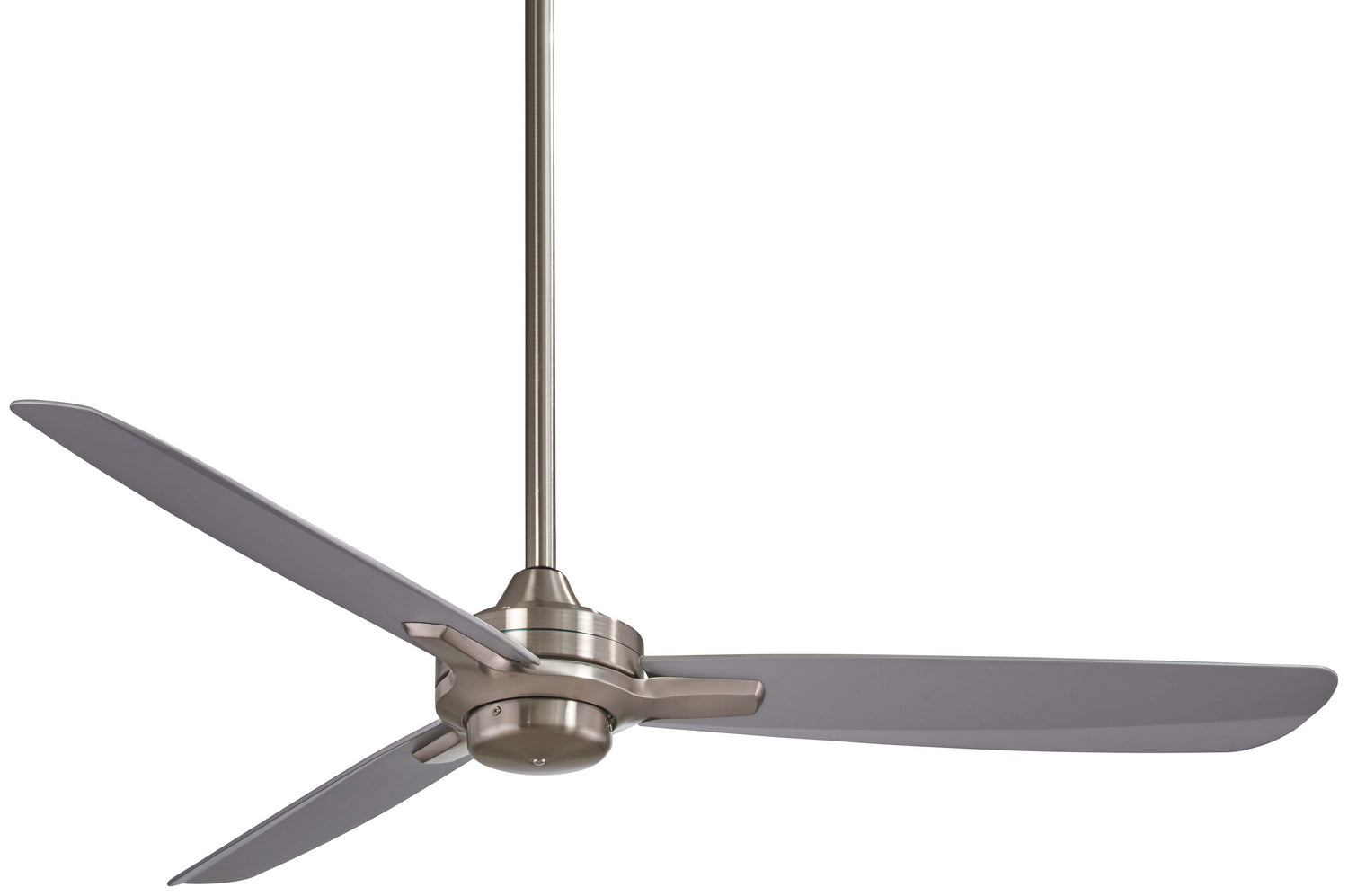 Minka Aire - F727-BN/SL - 52"Ceiling Fan - Rudolph - Brushed Nickel With Silver Blades