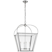 Visual Comfort Signature - CHC 3439PN-CG - Four Light Lantern - Riverside - Polished Nickel