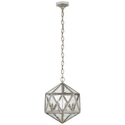 Visual Comfort Signature - CHC 5201BSL-AM - Four Light Lantern - Zeno - Burnished Silver Leaf