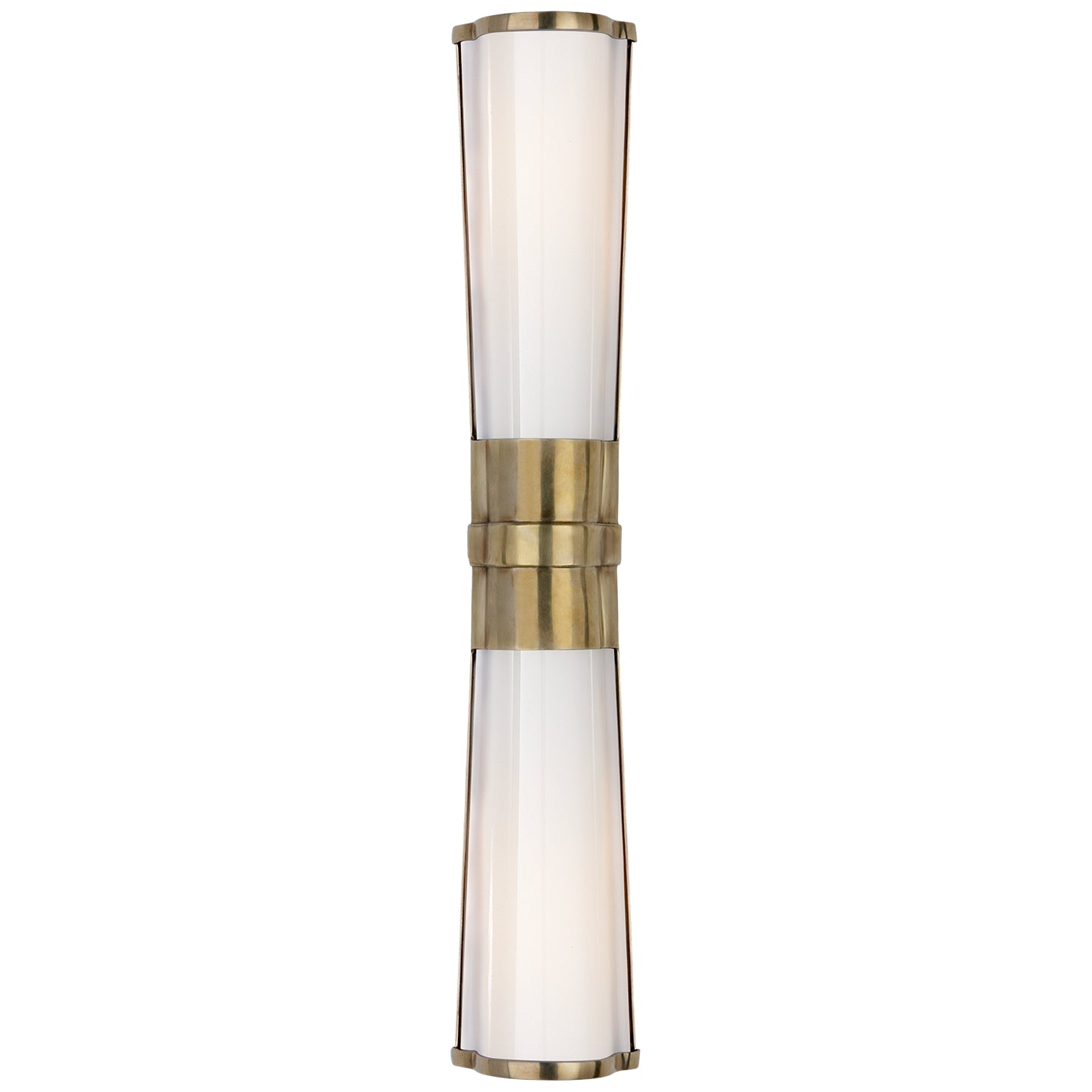 Visual Comfort Signature - CHD 1563AB-WG - Two Light Wall Sconce - Carew - Antique-Burnished Brass