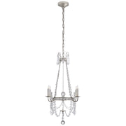 Visual Comfort Signature - SP 5030BSL-CG - Four Light Chandelier - Sharon - Burnished Silver Leaf