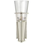 Visual Comfort Signature - TOB 2751PN-CG - One Light Wall Sconce - Robinson - Polished Nickel