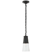 Visual Comfort Signature - TOB 5751BZ-CG - One Light Pendant - Robinson - Bronze