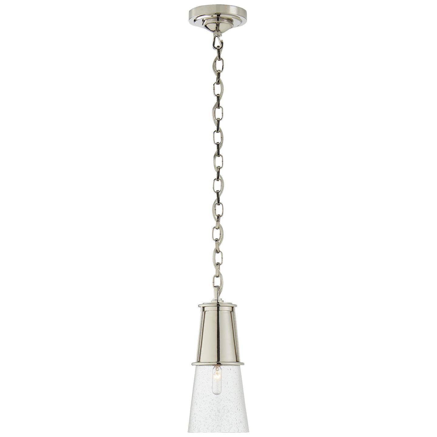 Visual Comfort Signature - TOB 5751PN-SG - One Light Pendant - Robinson - Polished Nickel