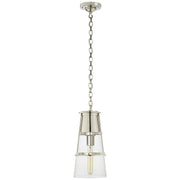 Visual Comfort Signature - TOB 5752PN-CG - One Light Pendant - Robinson - Polished Nickel