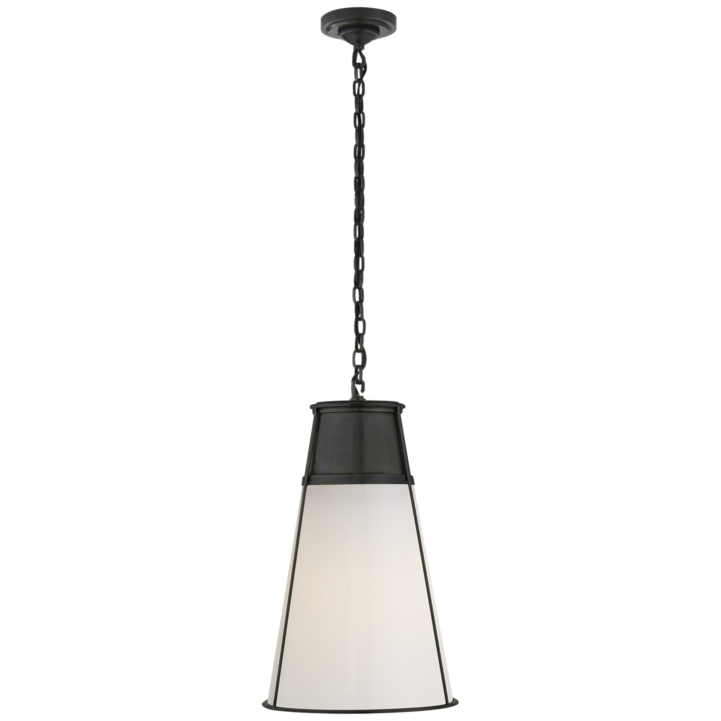 Visual Comfort Signature - TOB 5753BZ-WG - One Light Pendant - Robinson - Bronze