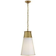 Visual Comfort Signature - TOB 5753HAB-WG - One Light Pendant - Robinson - Hand-Rubbed Antique Brass
