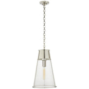 Visual Comfort Signature - TOB 5753PN-SG - One Light Pendant - Robinson - Polished Nickel