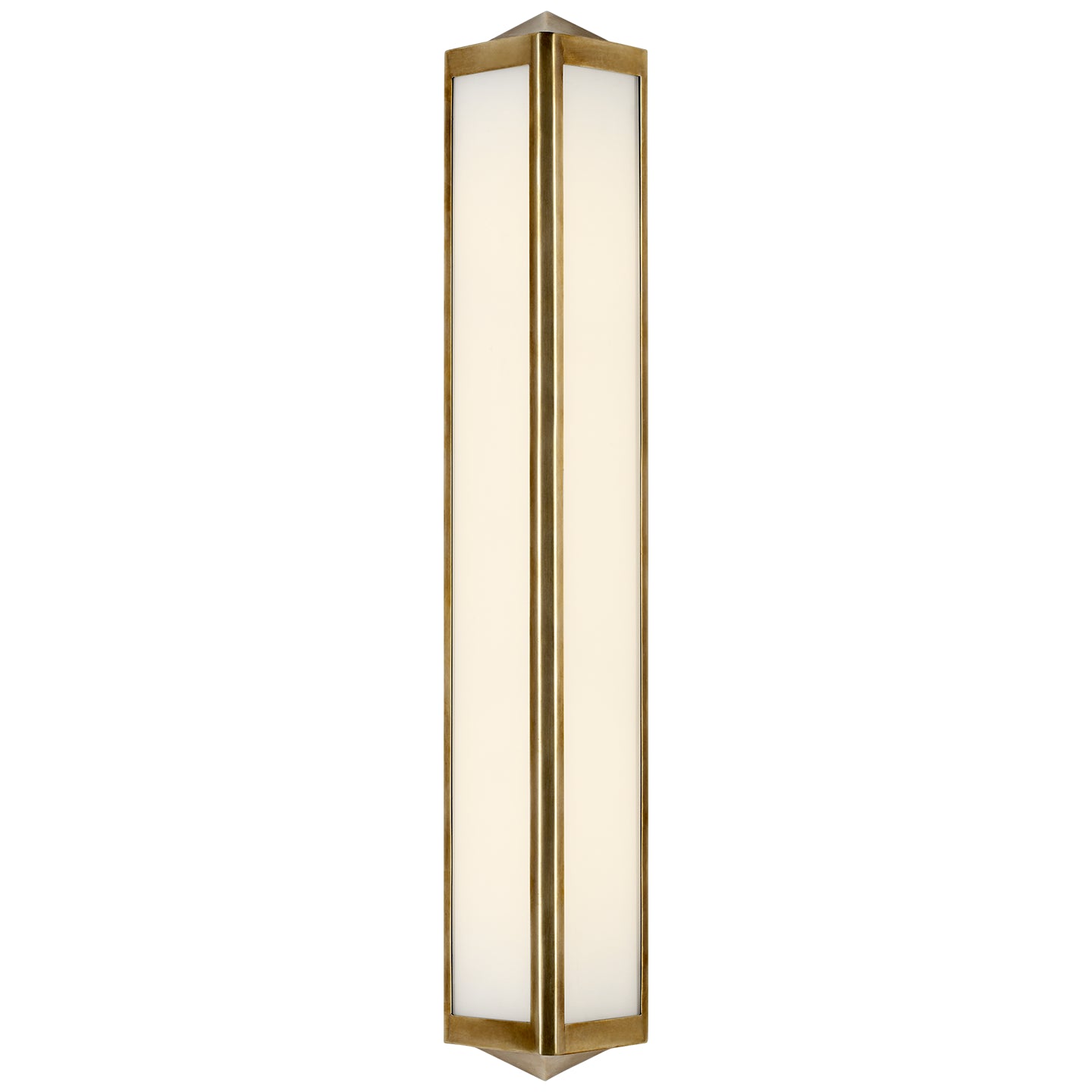 Ralph Lauren - RL 2026NB-WG - Three Light Wall Sconce - Geneva - Natural Brass