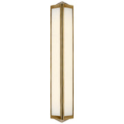 Ralph Lauren - RL 2026NB-WG - Three Light Wall Sconce - Geneva - Natural Brass
