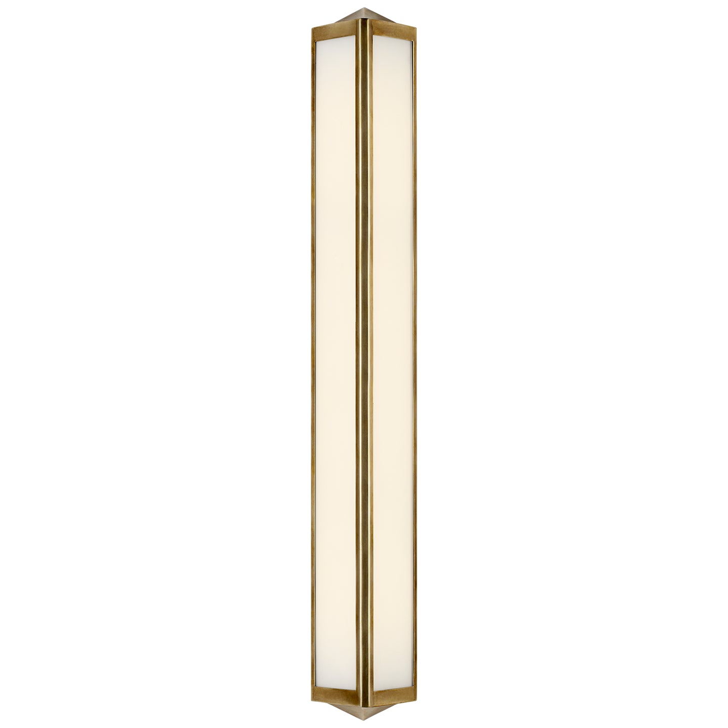 Ralph Lauren - RL 2027NB-WG - Four Light Wall Sconce - Geneva - Natural Brass