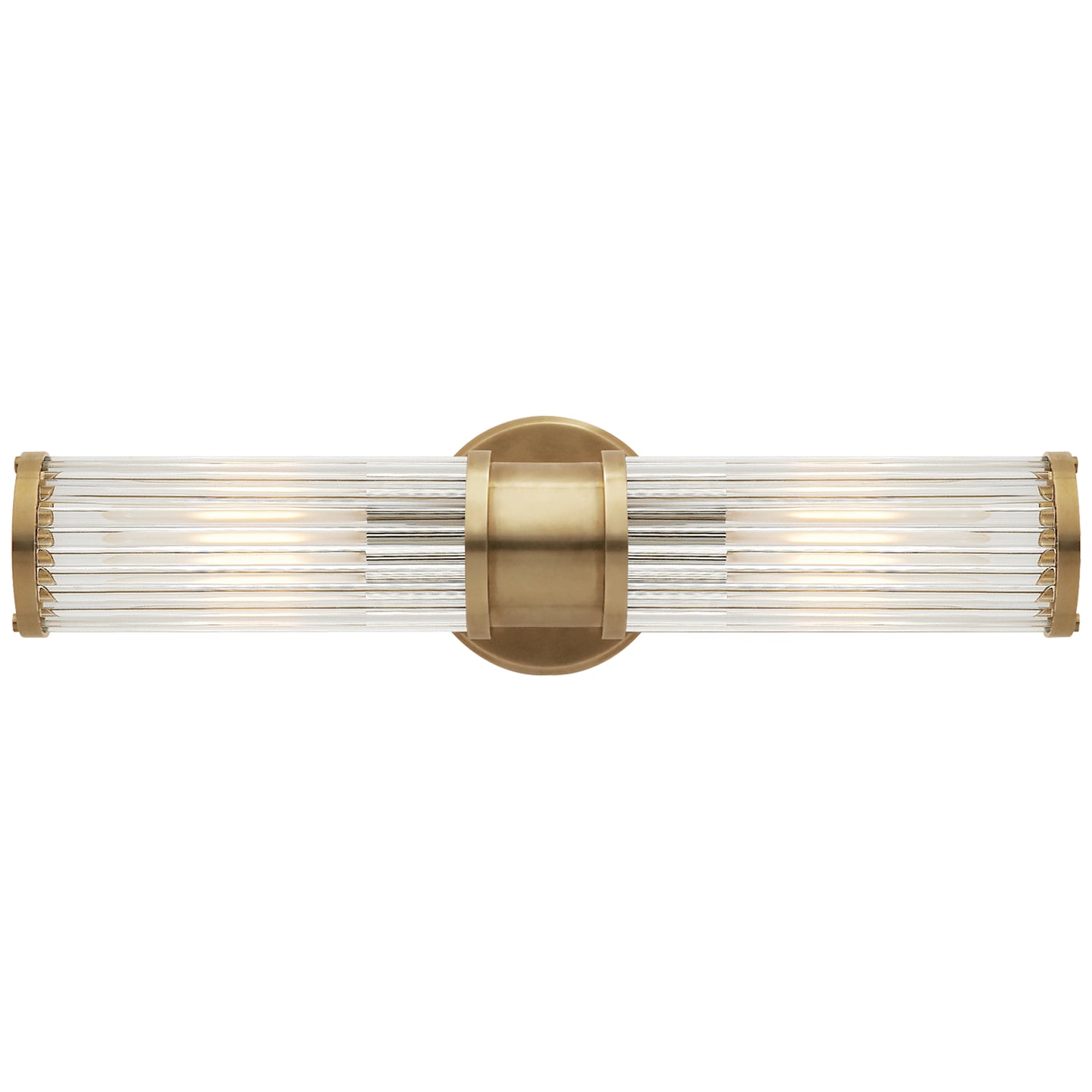 Ralph Lauren - RL 2082NB - Two Light Wall Sconce - Allen - Natural Brass