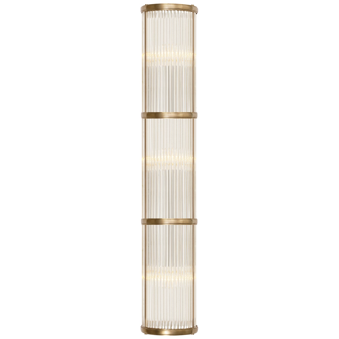 Ralph Lauren - RL 2086NB - Three Light Linear Wall Sconce - Allen - Natural Brass