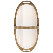 Ralph Lauren - RL 2162NB-WG - Two Light Wall Sconce - Westbury - Natural Brass