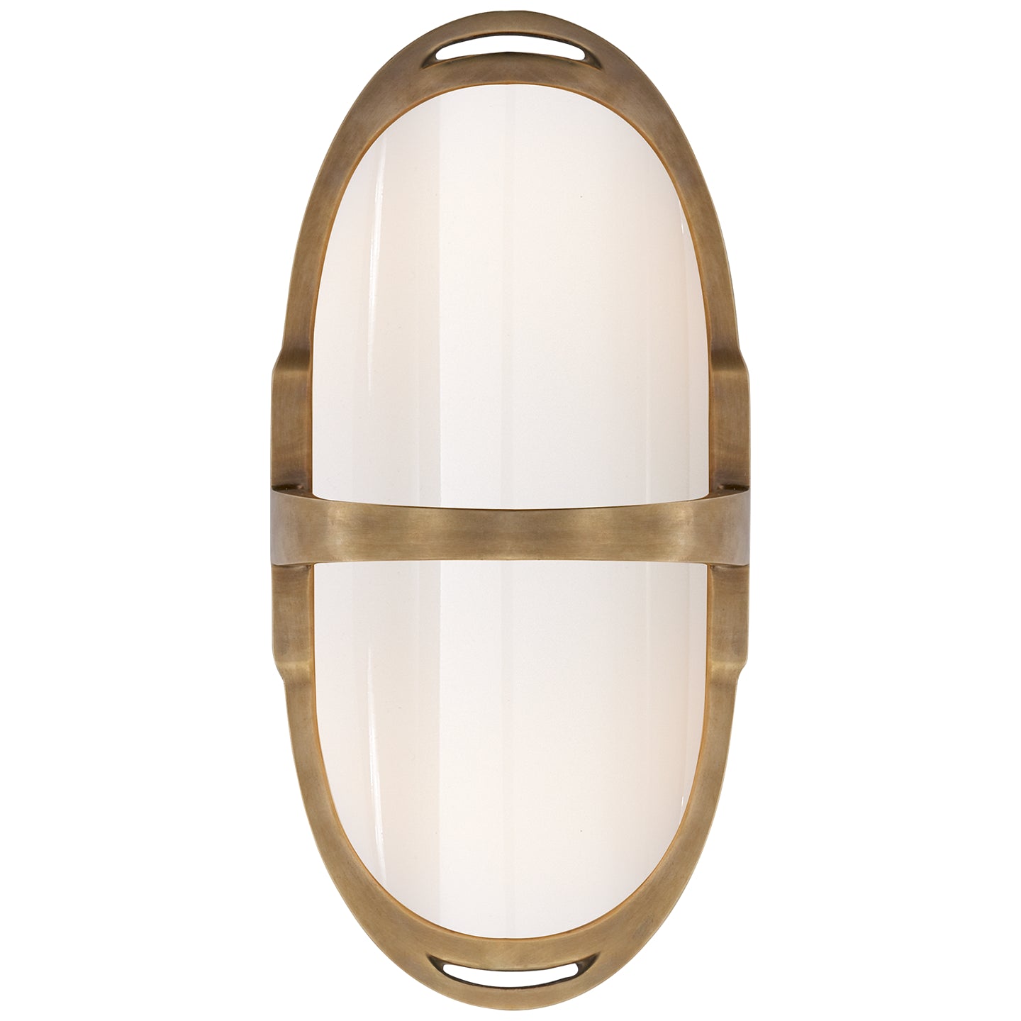Ralph Lauren - RL 2162NB-WG - Two Light Wall Sconce - Westbury - Natural Brass