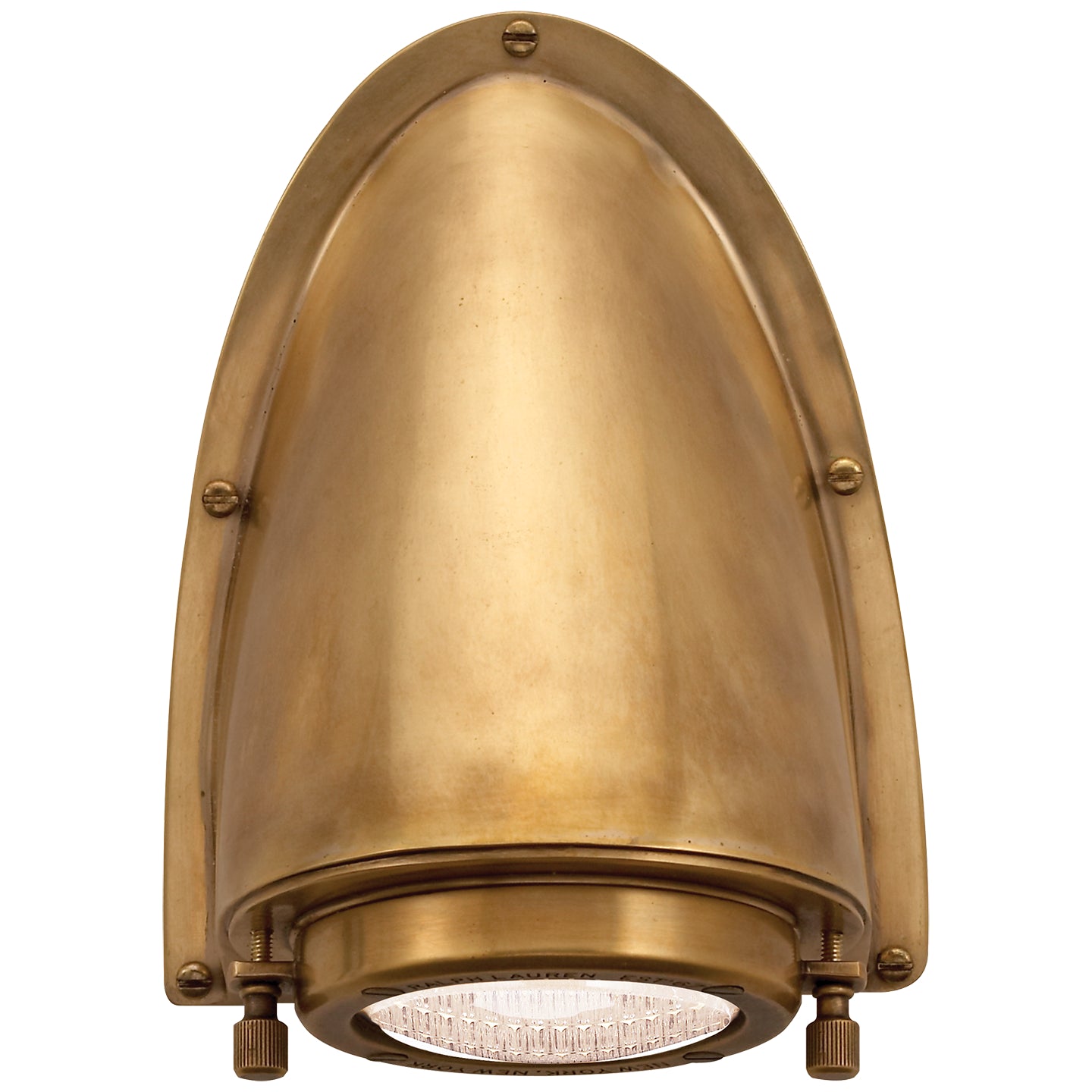 Ralph Lauren - RL 2180NB - One Light Wall Sconce - Grant - Natural Brass