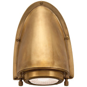 Ralph Lauren - RL 2180NB - One Light Wall Sconce - Grant - Natural Brass