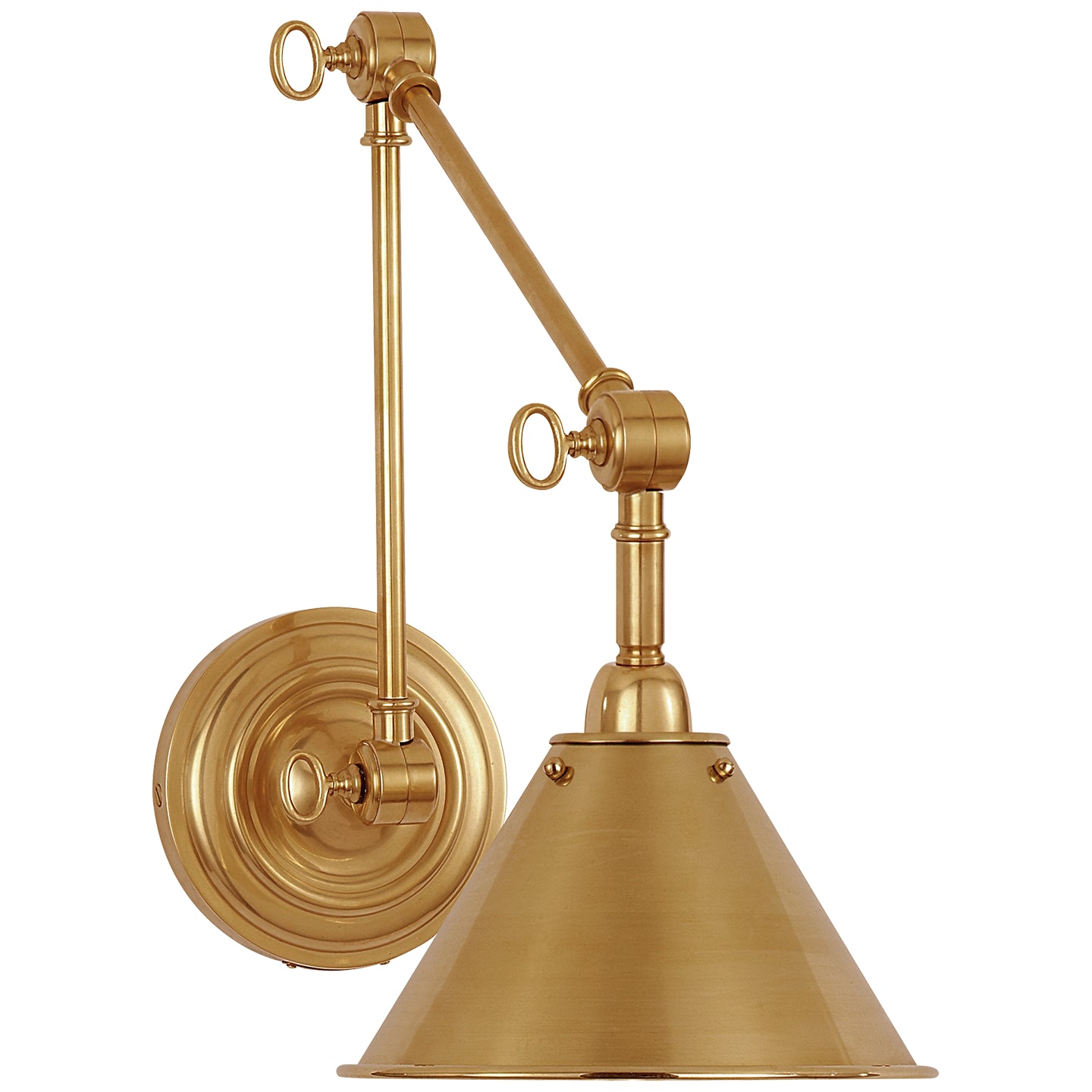 Ralph Lauren - RL 2270NB - One Light Wall Sconce - Anette - Natural Brass