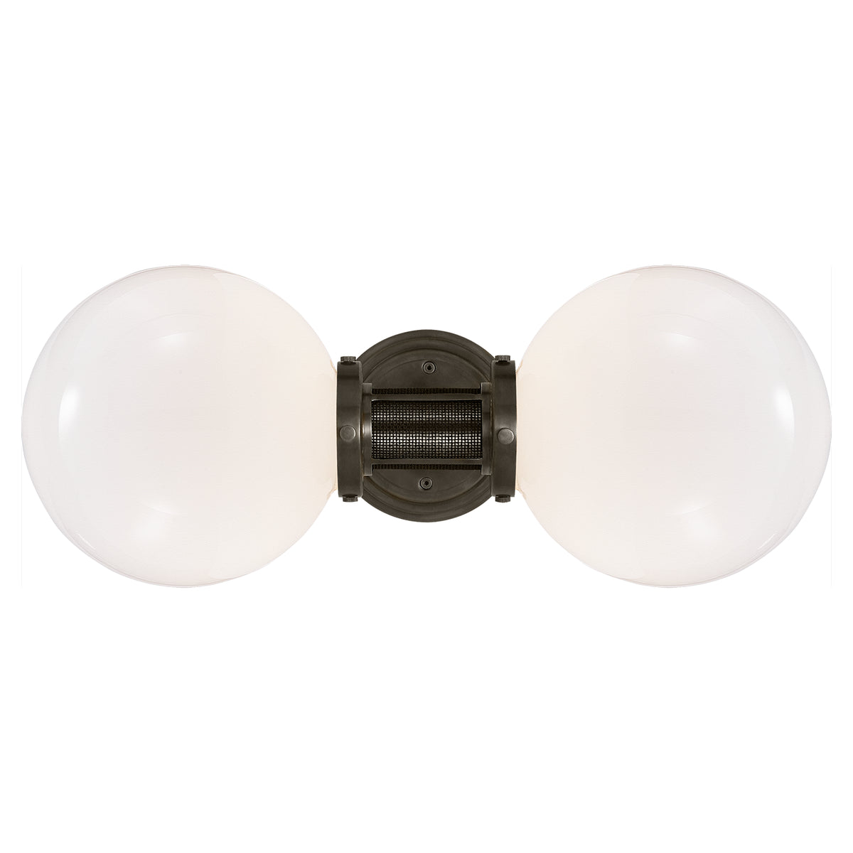 Ralph Lauren - RL 2550BZ-WG - Two Light Wall Sconce - McCarren - Bronze
